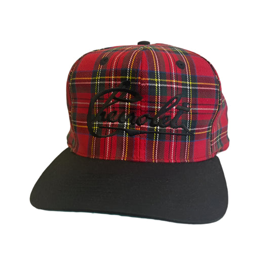 Vintage Chevrolet Plaid Snapback Hat