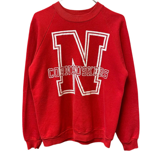 Vintage Nebraska Huskers Crewneck L