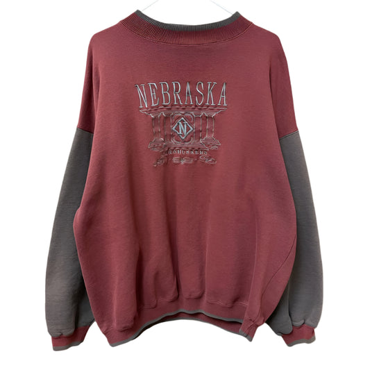 Vintage Nebraska Huskers Crewneck XXL