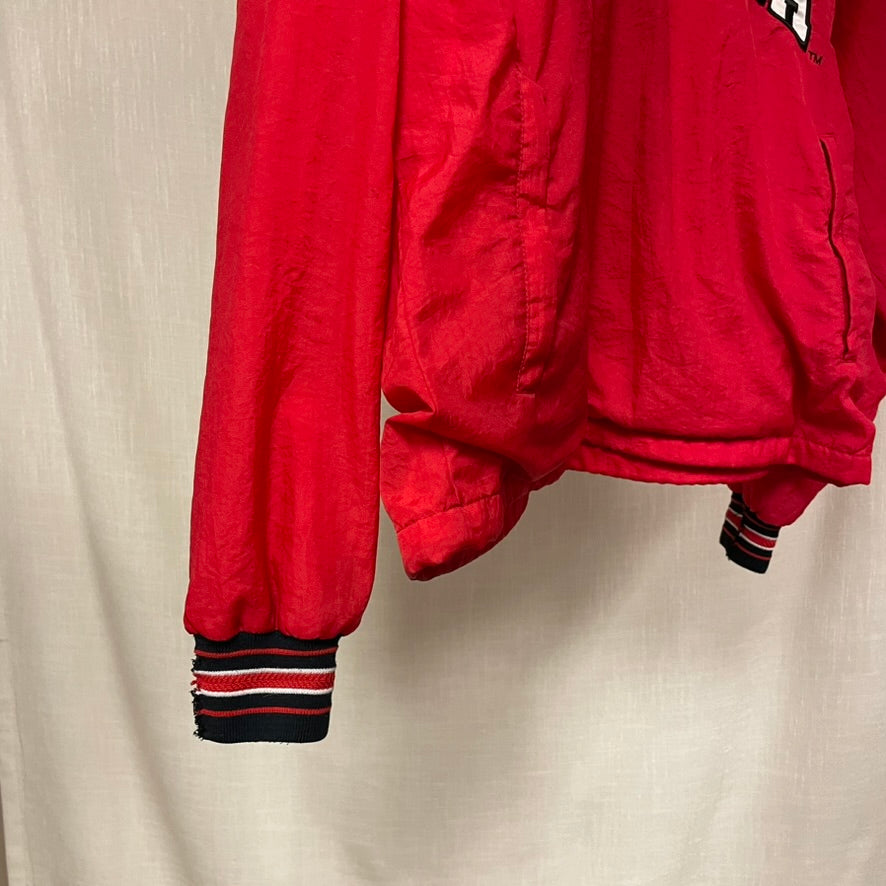 Vintage Nebraska Huskers Champion Windbreaker M