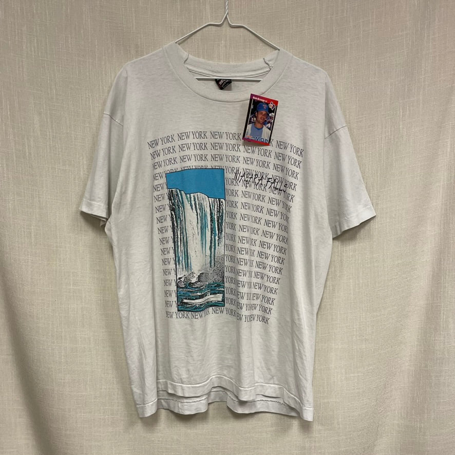 Vintage New Yok Waterfall Shirt XL