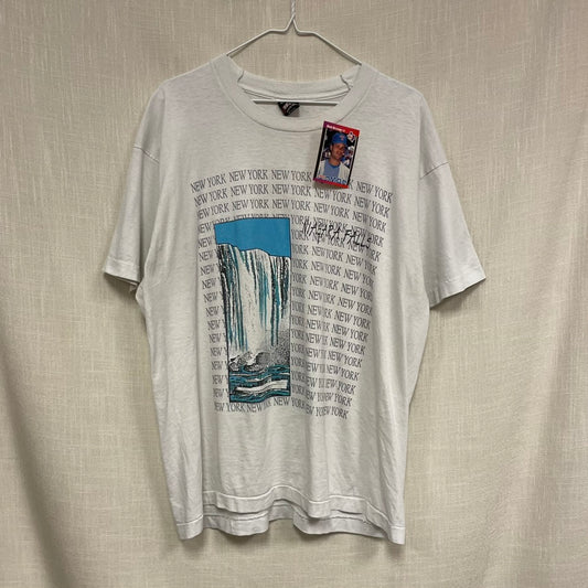 Vintage New Yok Waterfall Shirt XL