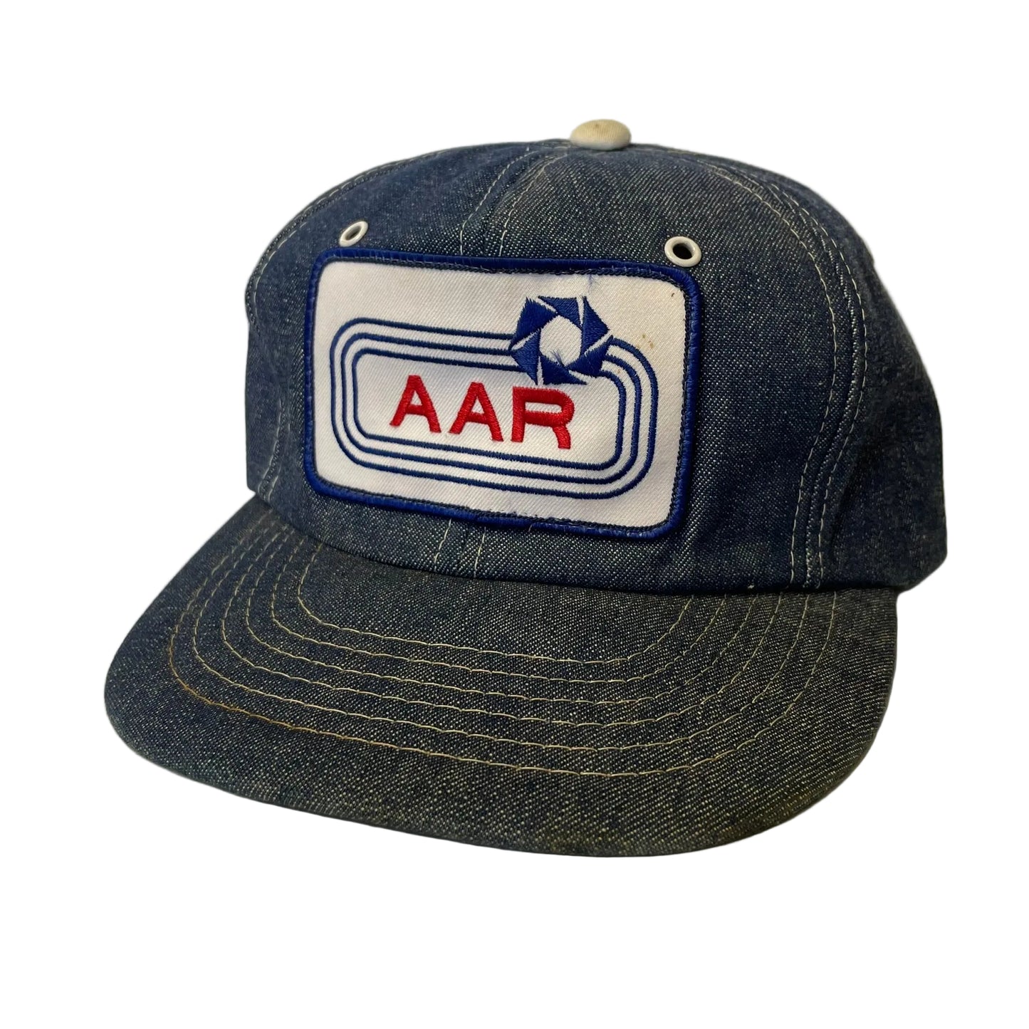 Vintage AAR Denim Snapback Hat