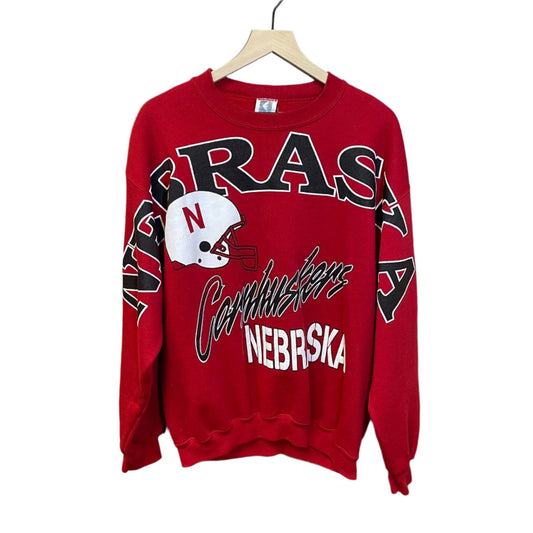 Vintage Nebraska Huskers Spellout M/L