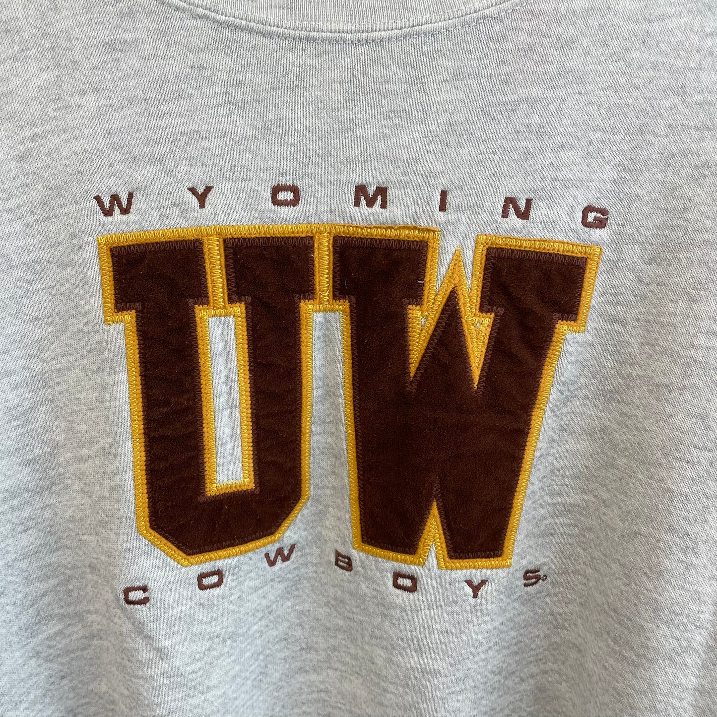 Vintage University of Wyoming Cowboy Jansport Crewneck XXL