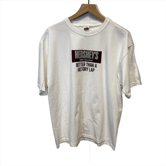 Vintage Hershey’s Chocolate Nascar Racing Graphic Shirt XL