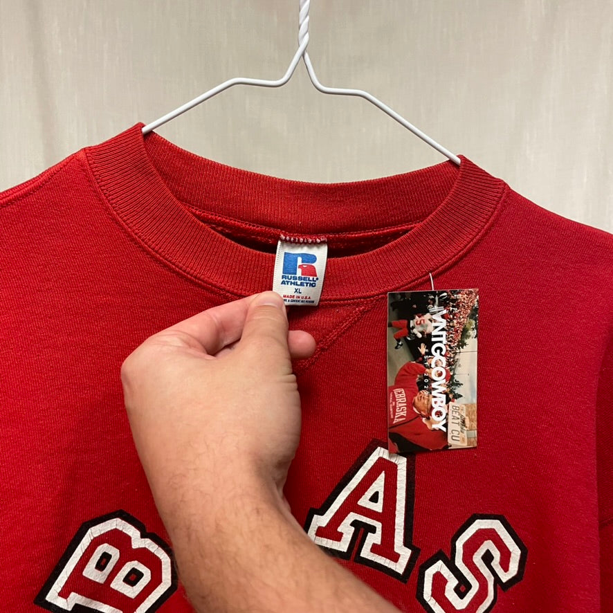 Vintage Nebraska Huskers Crewneck XL