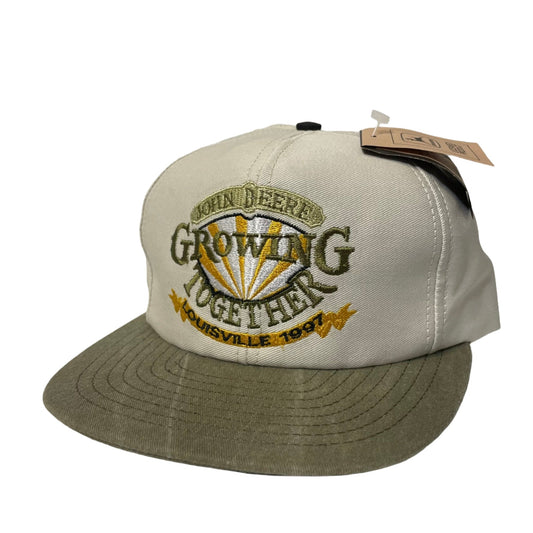 Vintage John Deere Growing Together Louisville Snapback