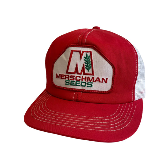 Vintage Merschman Seeds Snapback Hat