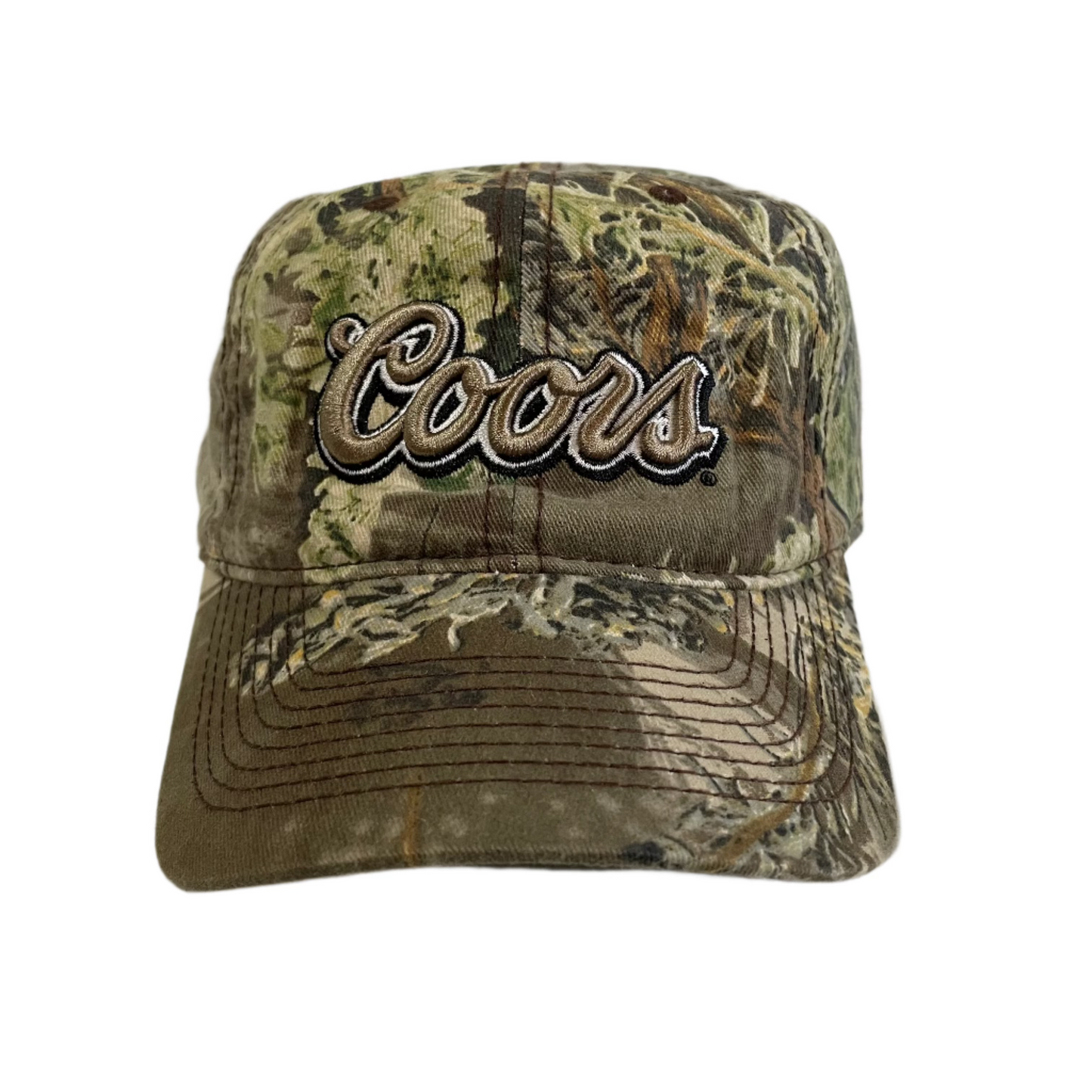 Coors Camo Strapback Hat