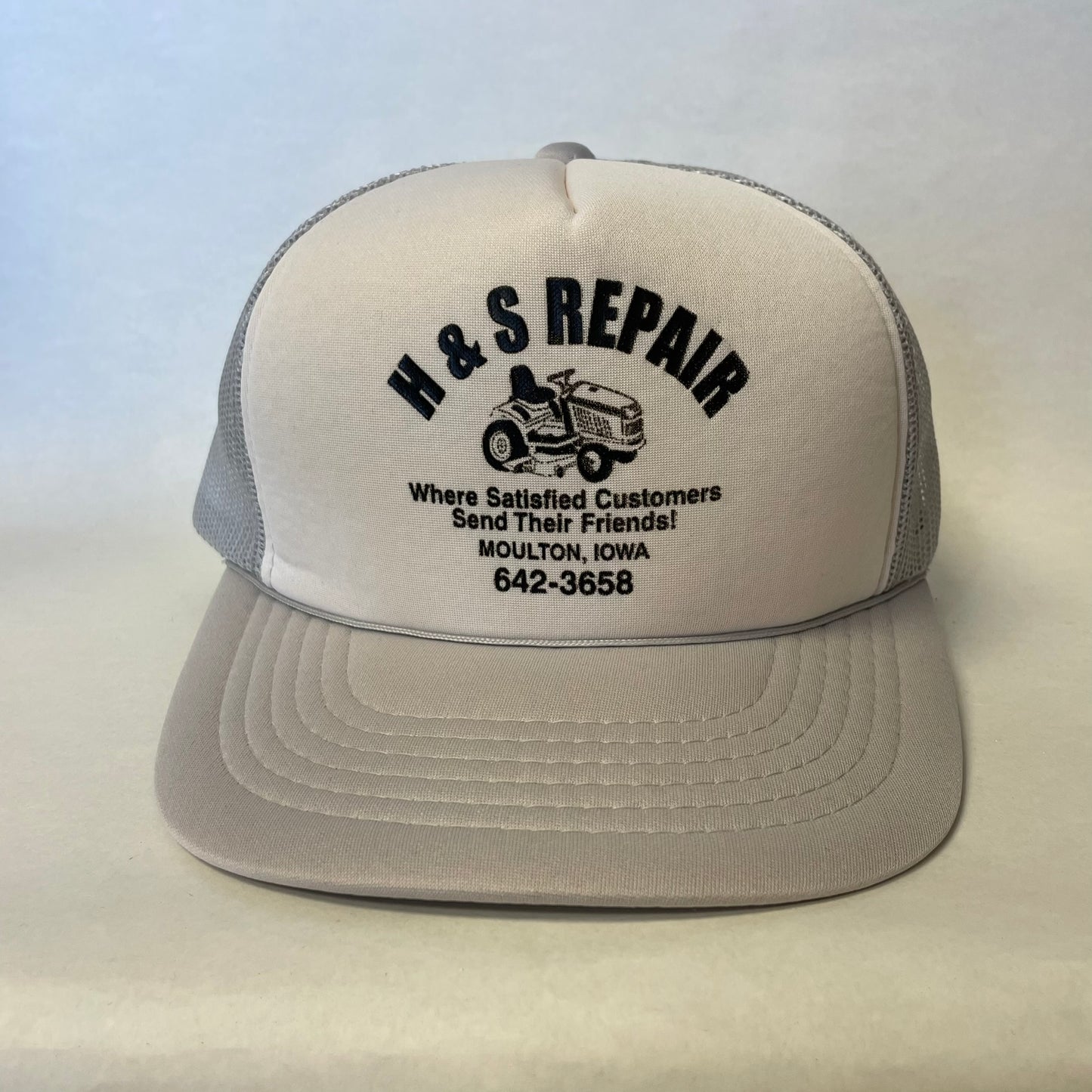 Vintgage H&S Repair Moulton Iowa Snapback Trucker Hat