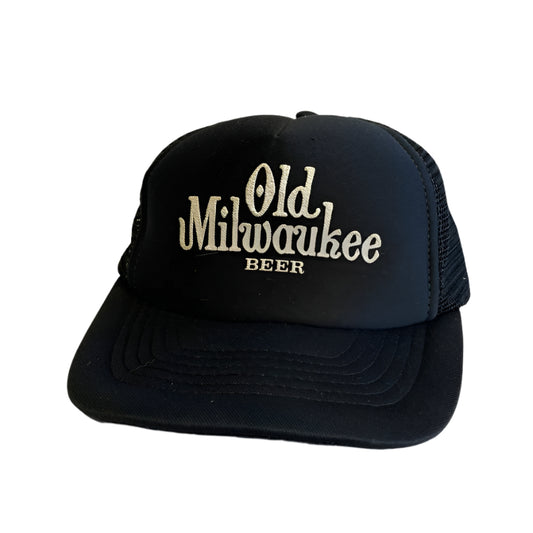 Vintage Old Milwaukee Beer Snapback Hat