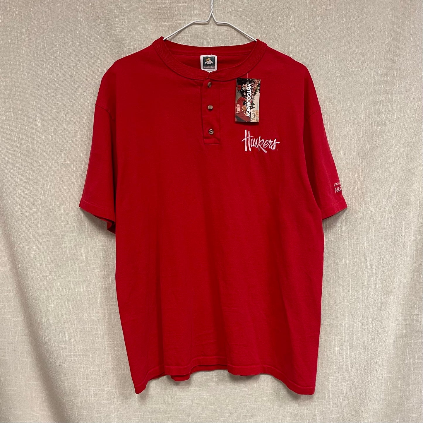 Vintage Nebraska Huskers Shirt L