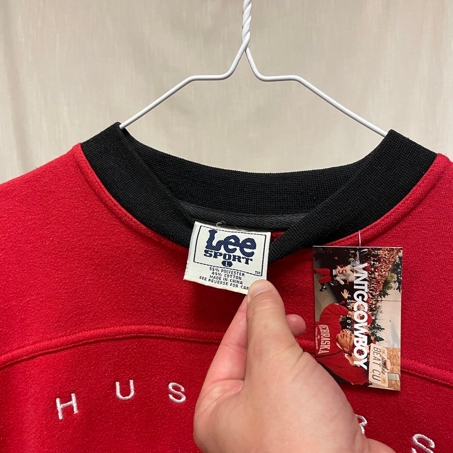 Vintage Nebraska Huskers Crewneck L