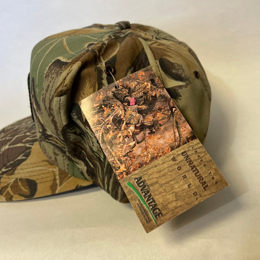 Vintage Pioneer Camo Snapback Hat NWT