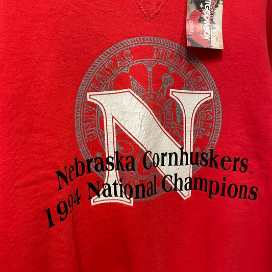 Vintage Nebraska Huskers Crewneck M