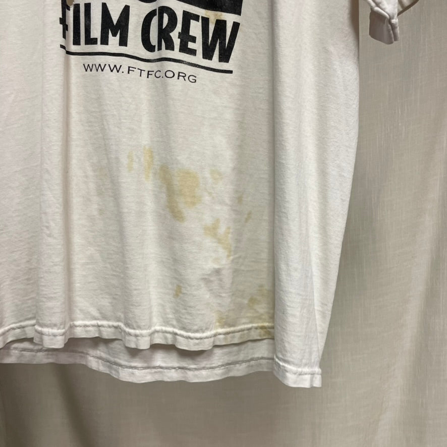 Vintage Flat Track Film Crew Shirt L