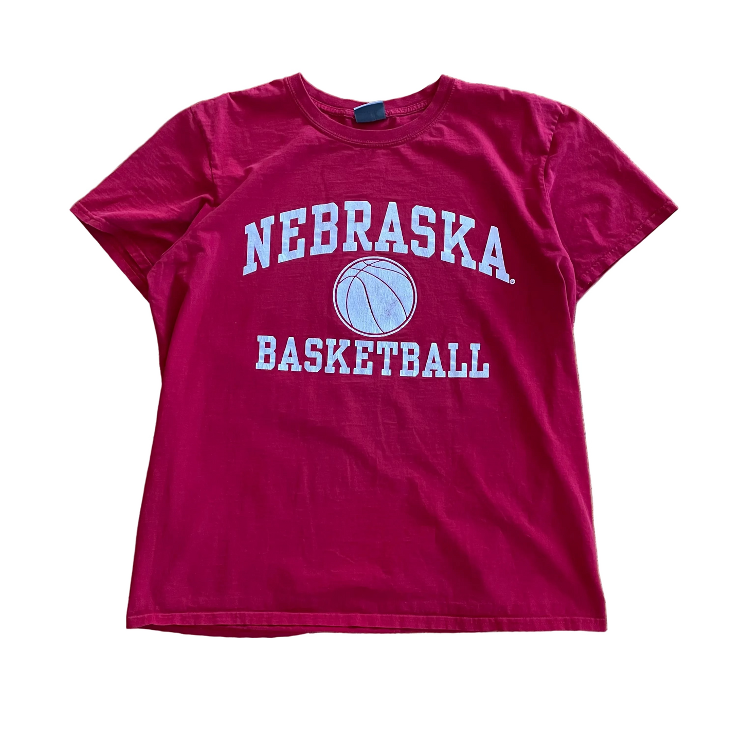Nebraska Huskers Basketball Shirt L
