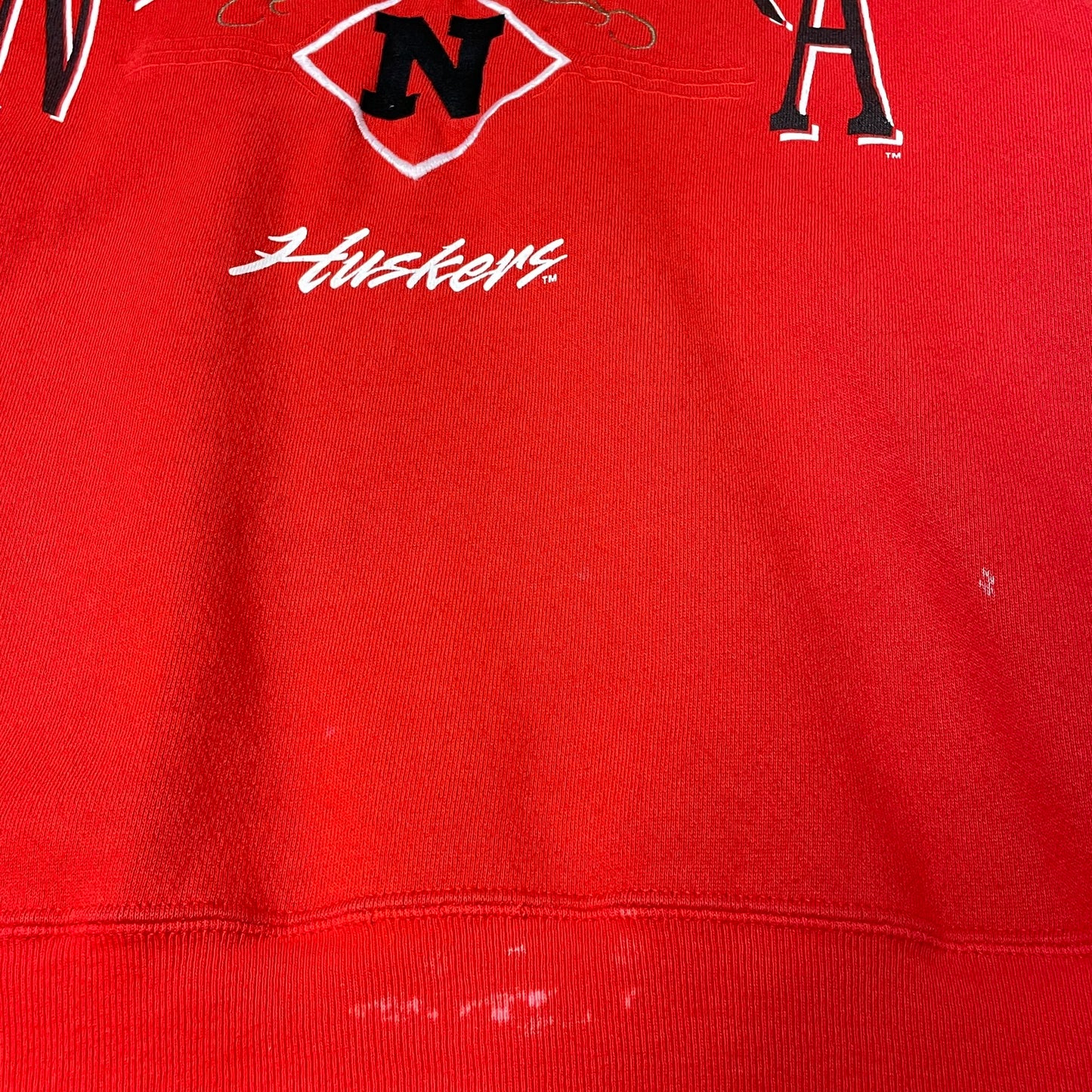 Vintage Nebraska Huskers Crewneck M