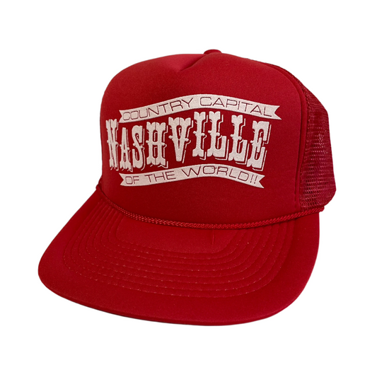 Vintage Nashville Tennessee Destination Snapback