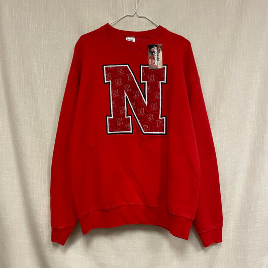 Vintage Nebraska Huskers Crewneck XL