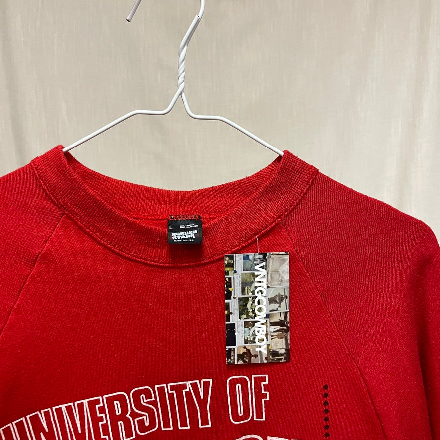 Vintage Nebraska Huskers Herbie Crewneck L