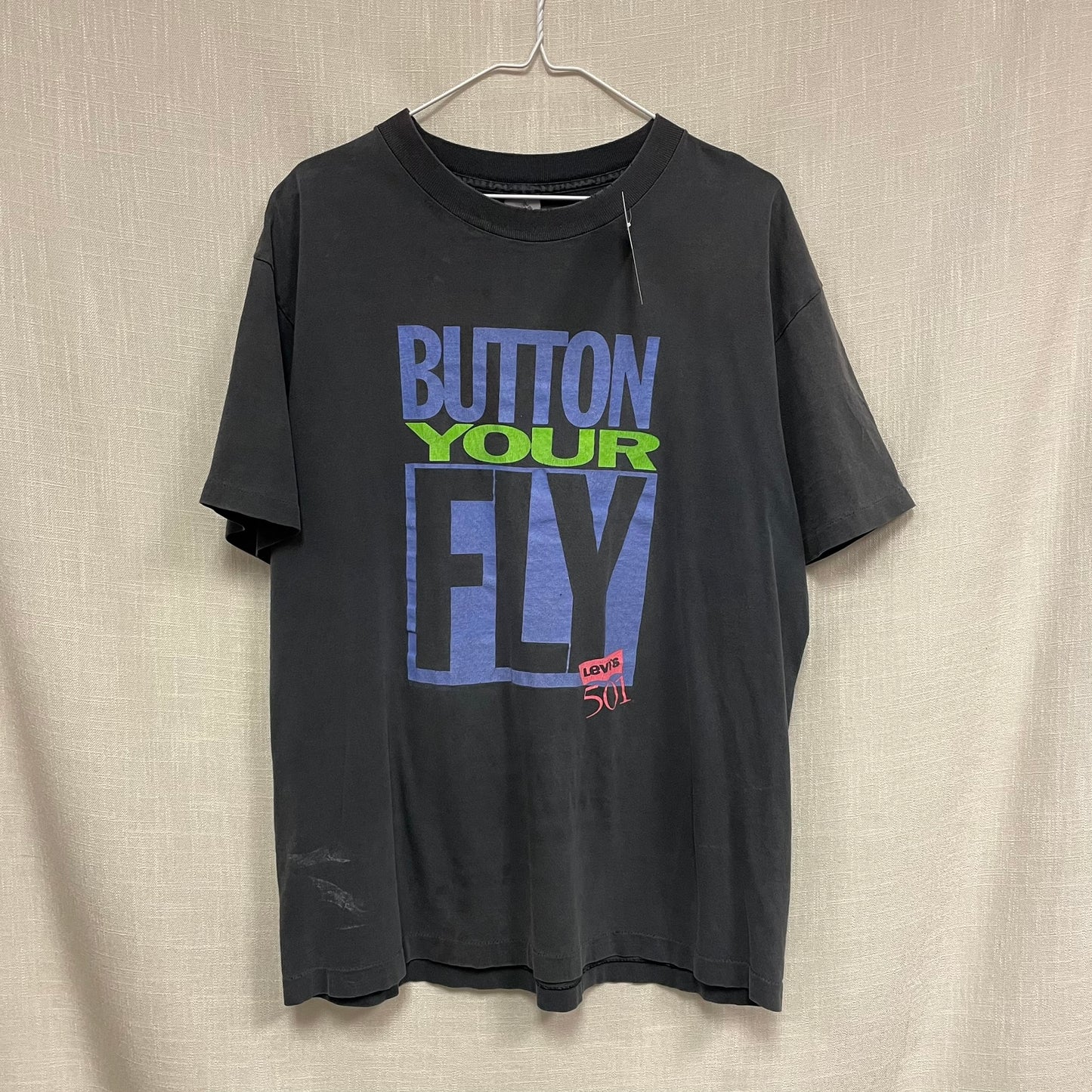 Vintage LEVIS Button Your Fly Shirt L