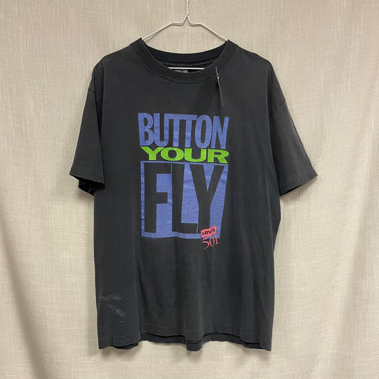 Vintage LEVIS Button Your Fly Shirt L