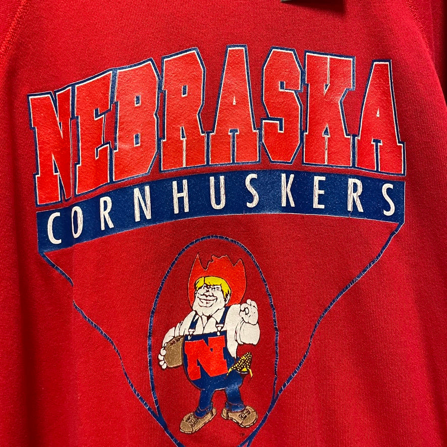 Vintage Nebraska Huskers Crewneck L