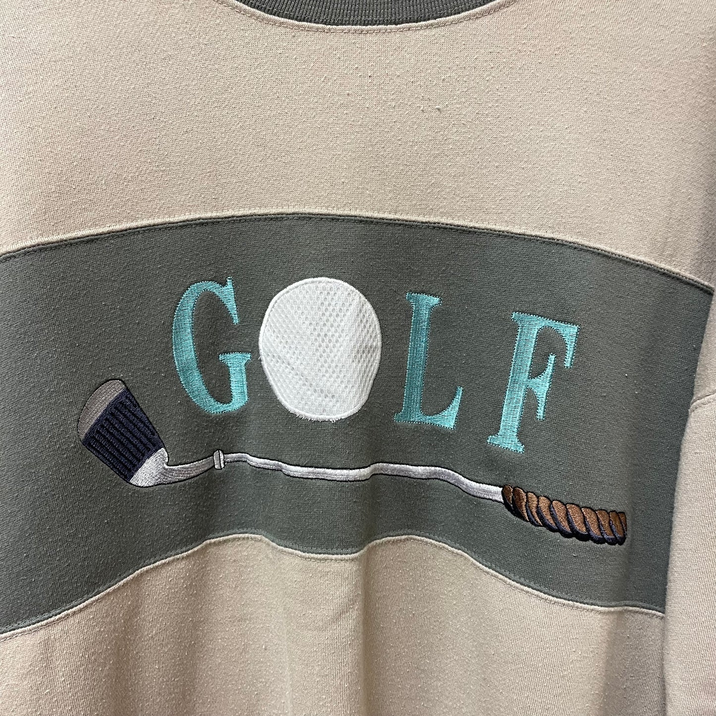 Vintage Golf Grandpa Crewneck XL