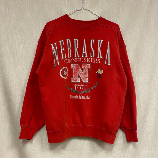 Vintage Nebraska Huskers Sweatshirt M