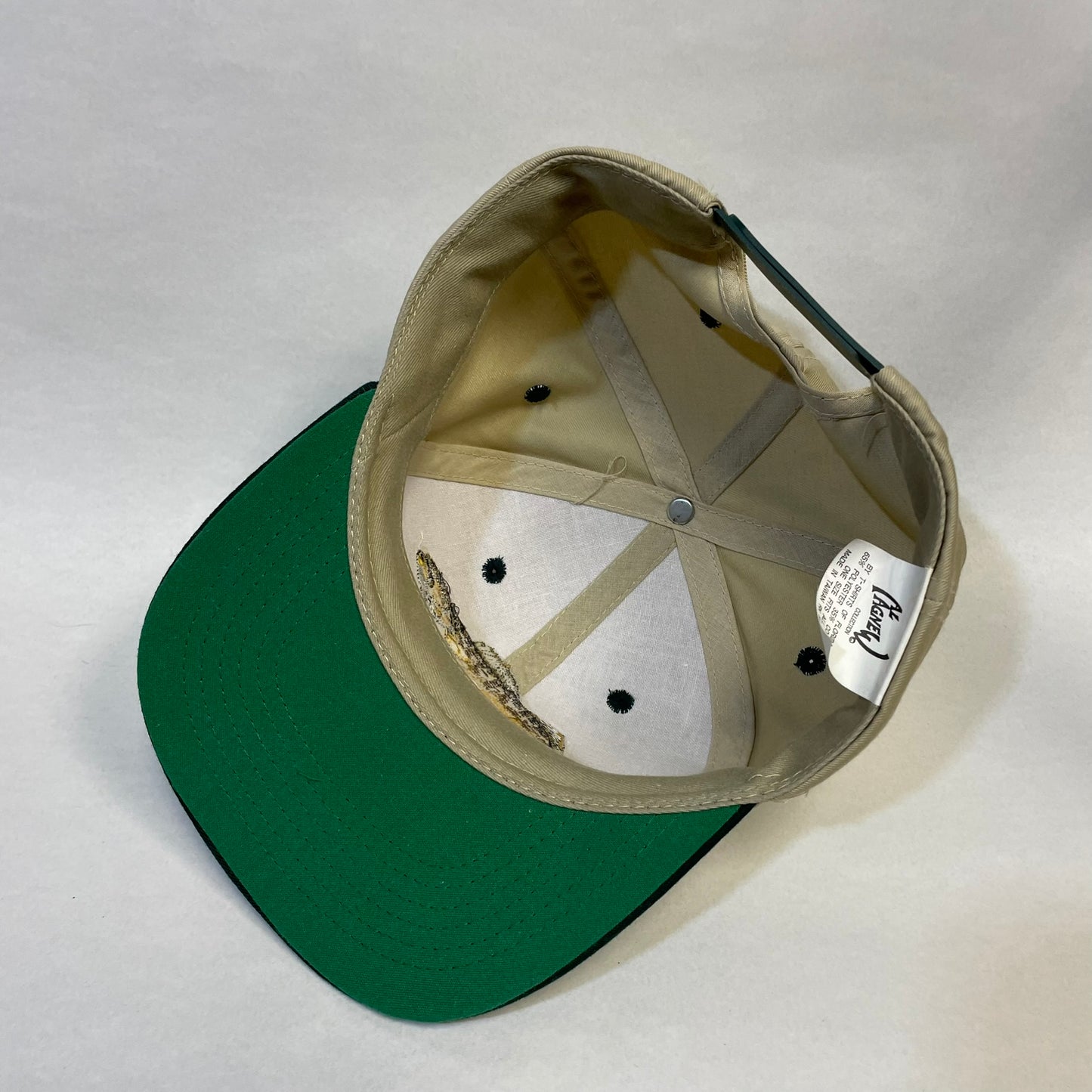 Vintage Agnew Walleye Fish Snapback