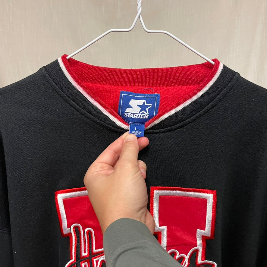 Vintage Shia Labeouf Nebraska Huskers STARTER Sweatshirt L