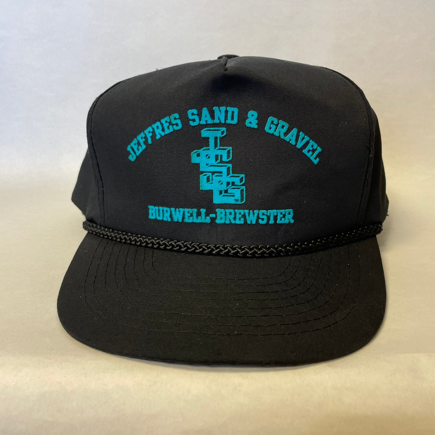 Vintage Jeffres Sand and Gravel Strapback Hat