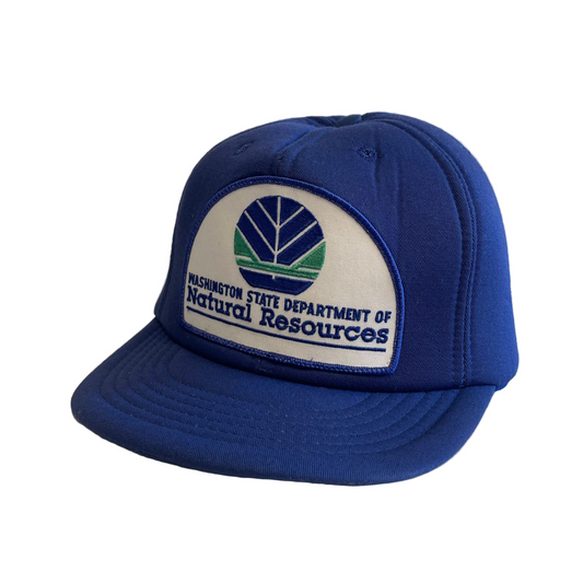 Vintage Washington State Department of Natural Resources Snapback Hat