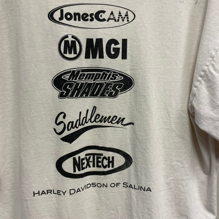 Vintage Flat Track Film Crew Shirt L