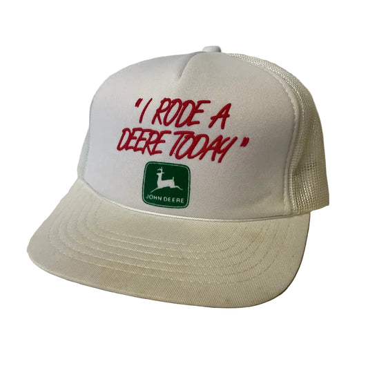 Vintage John Deere Snapback Trucker Hat