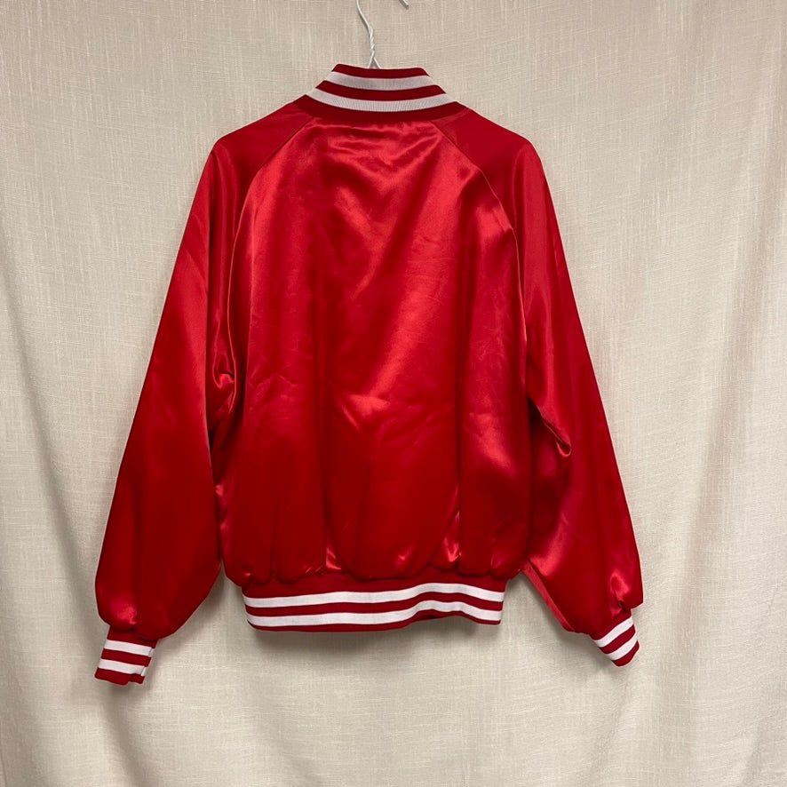 Vintage Coors Banquet Beer Satin Bomber Jacket