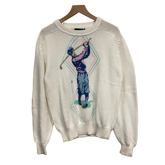 Vintage Golf Sweater M