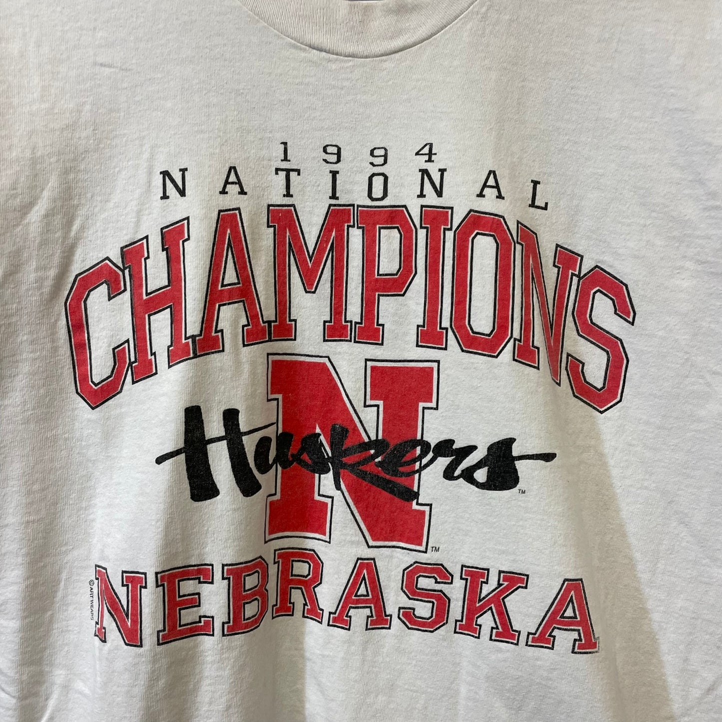 Vintage Nebraska Huskers 1994 National Champions Shirt M