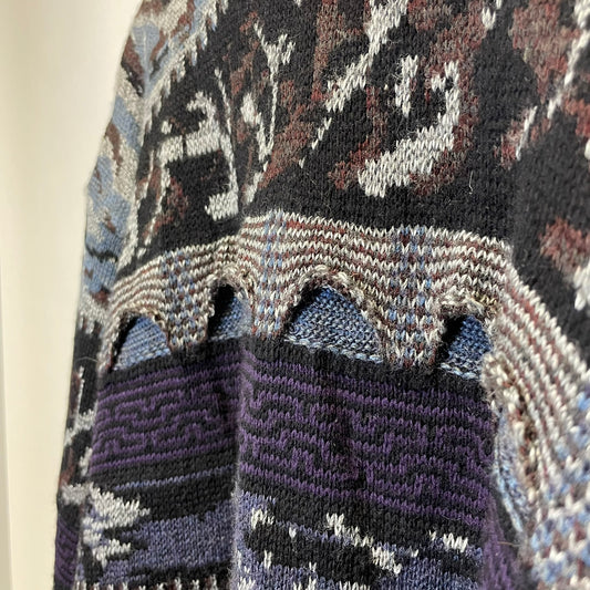 Vintage Megalos Coogi Style Sweater L