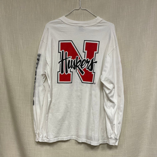 Vintage Nebraska Huskers Shirt L