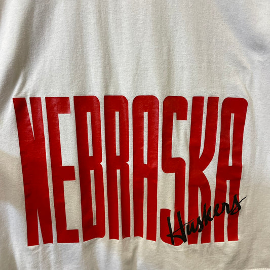 Vintage Nebraska Huskers Russell Shirt L