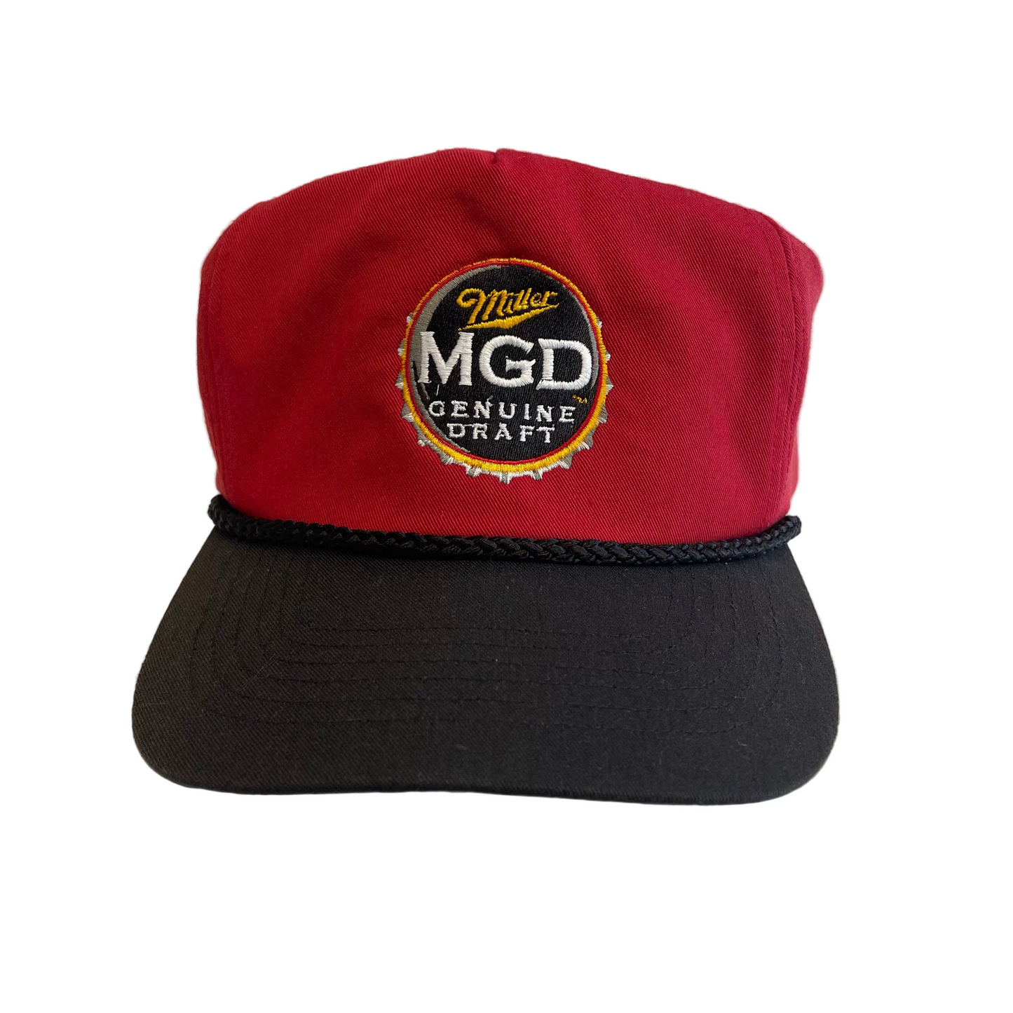 Vintage Miller Genuine Draft Beer Snapback Hat