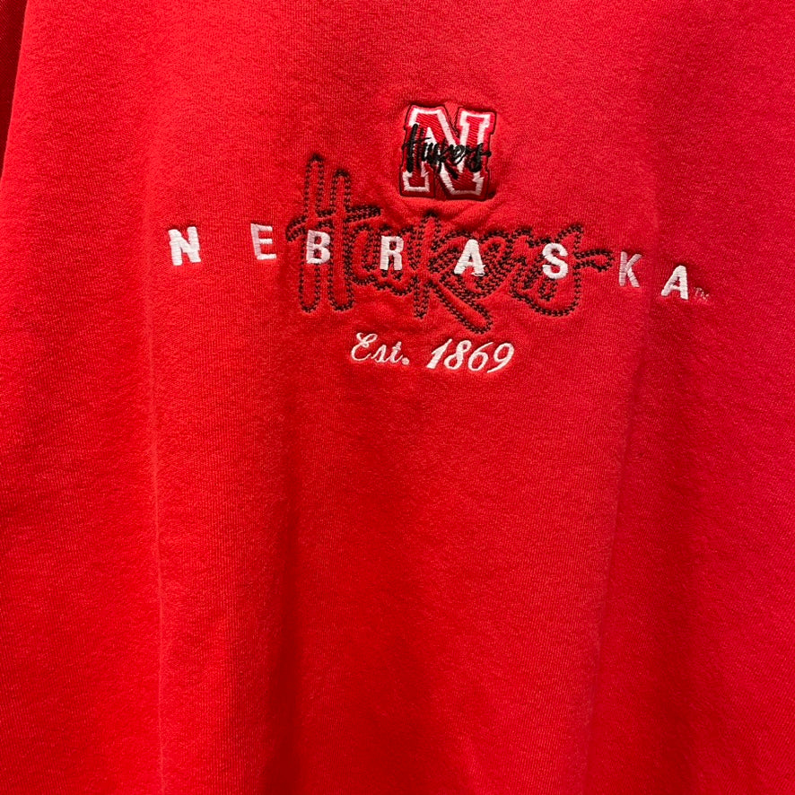 Vintage Nebraska Huskers Crewneck XXL