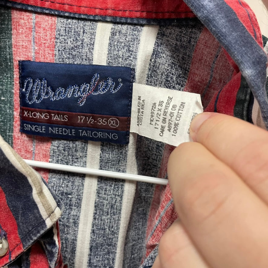Vintage Wrangler Brushpopper Shirt XL