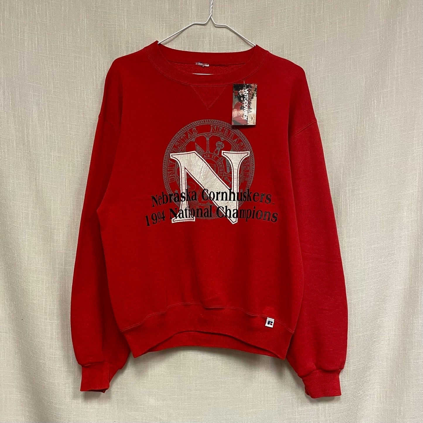 Vintage Nebraska Huskers Crewneck M