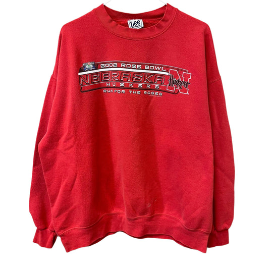 Vintage Nebraska Huskers 2002 Rose Bowl Crewneck XL