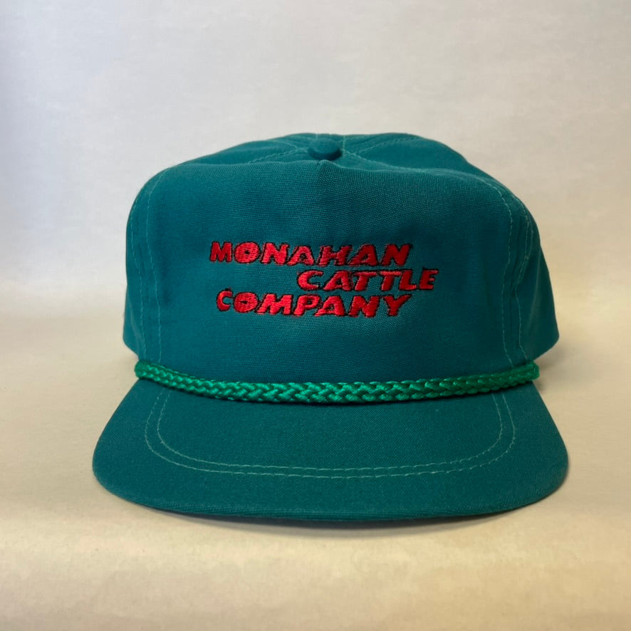 Vintage Monohan Cattle Company Strapback Hat