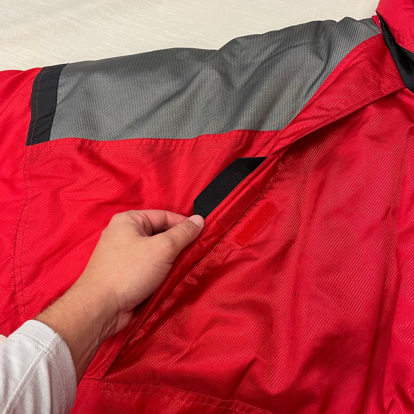 Vintage Nebraska Huskers STARTER Puffer Jacket L